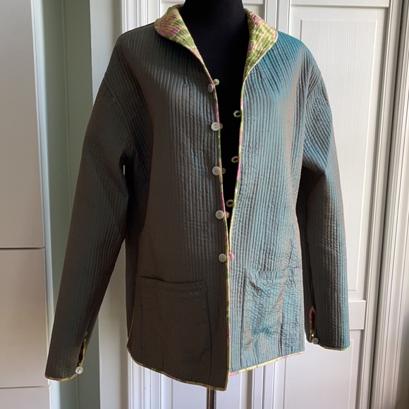 Sam Hilu reversible cotton coat - Picture 16 of 16